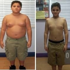 Dominic accomplished this with 2 exercise classes 