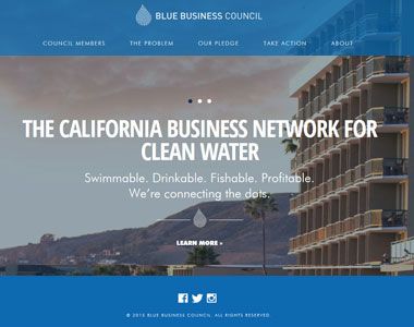THE CALIFORNIA BUSINESS NETWORK FOR CLEAN WATER We