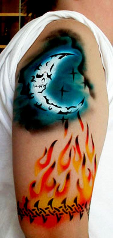 This tattoo will lasts 3-5 days