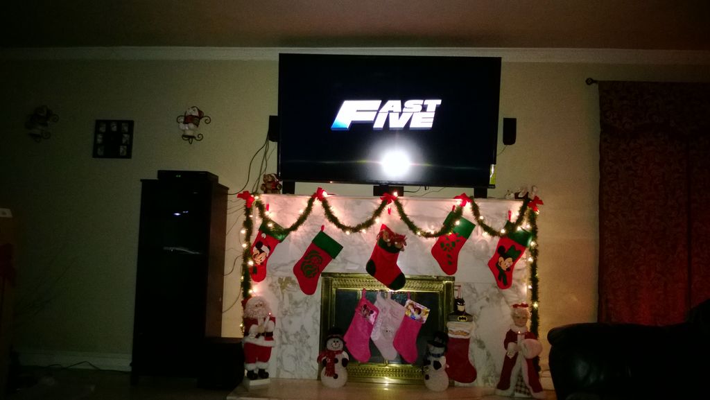 We can also mount an 80 in TV on masonry walls abo