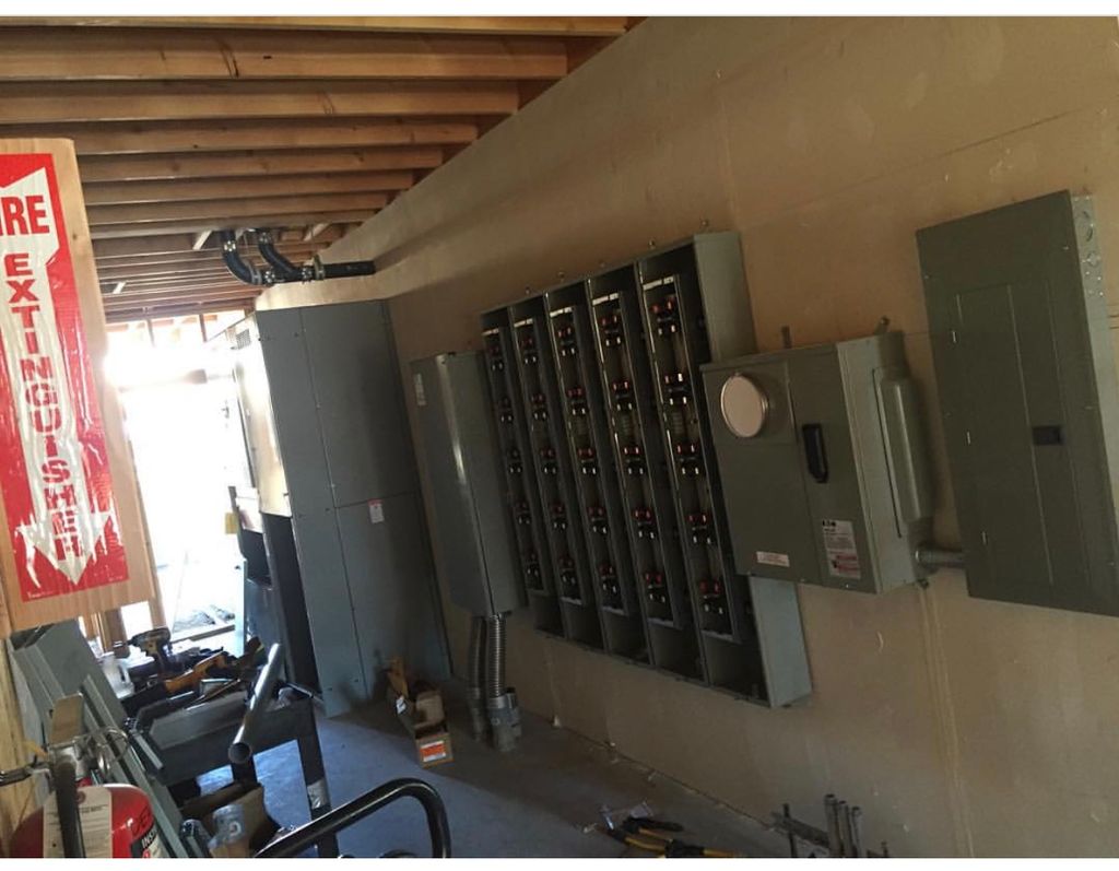 My first electrical room built by me 