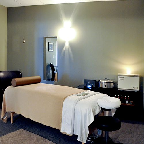 Our Massage rooms are very tranquil