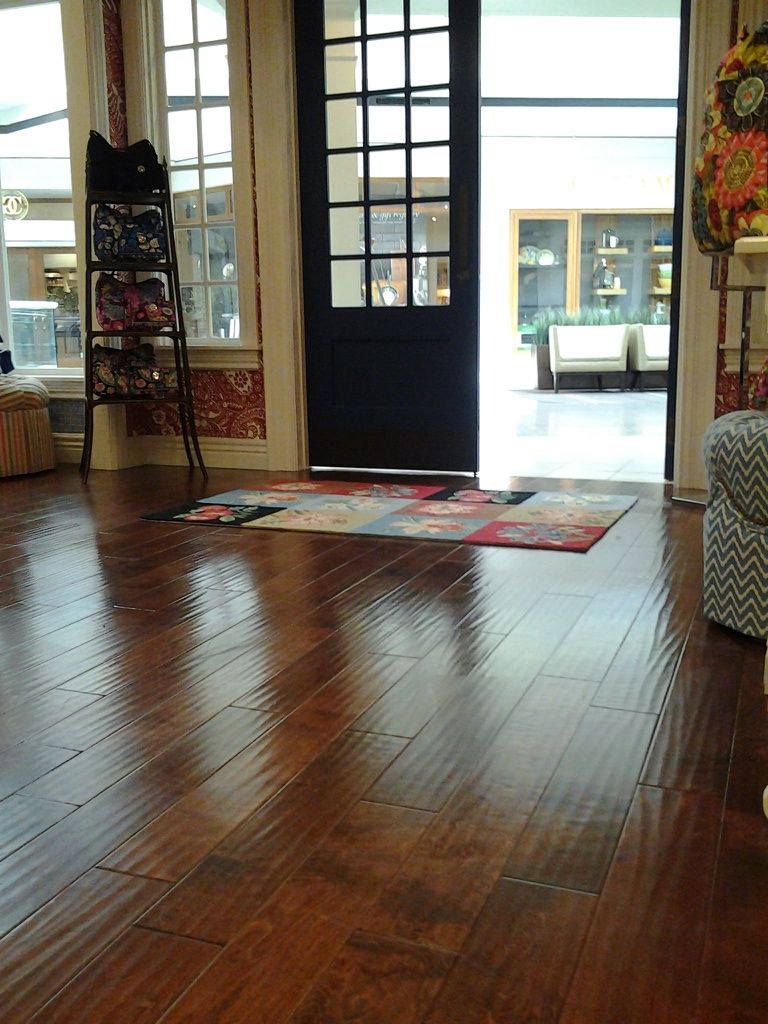 Vera Bradley hardwood floor work!