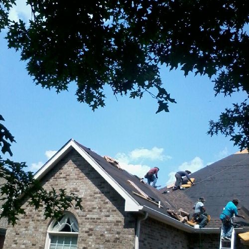 Roof tear off and replacement