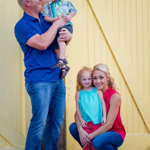 Sweet Family session at Heritage Square