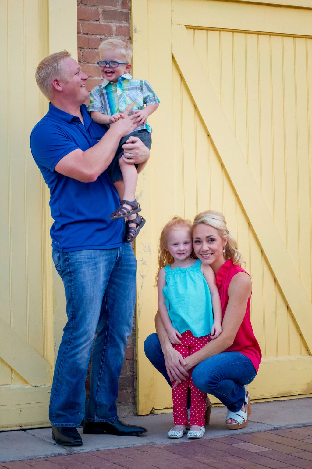 Sweet Family session at Heritage Square