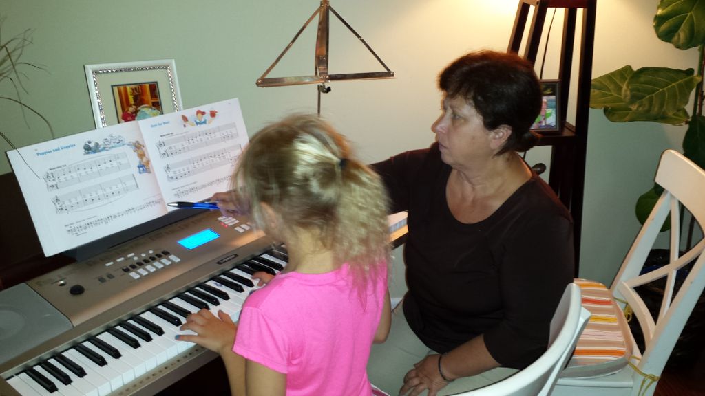Private in home lesson