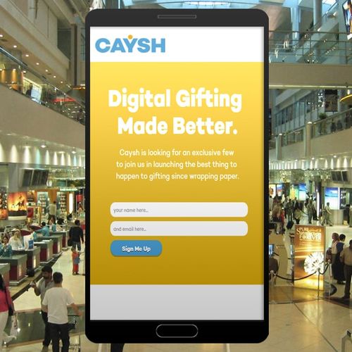 Caysh Mobile App allows users to send money to fri