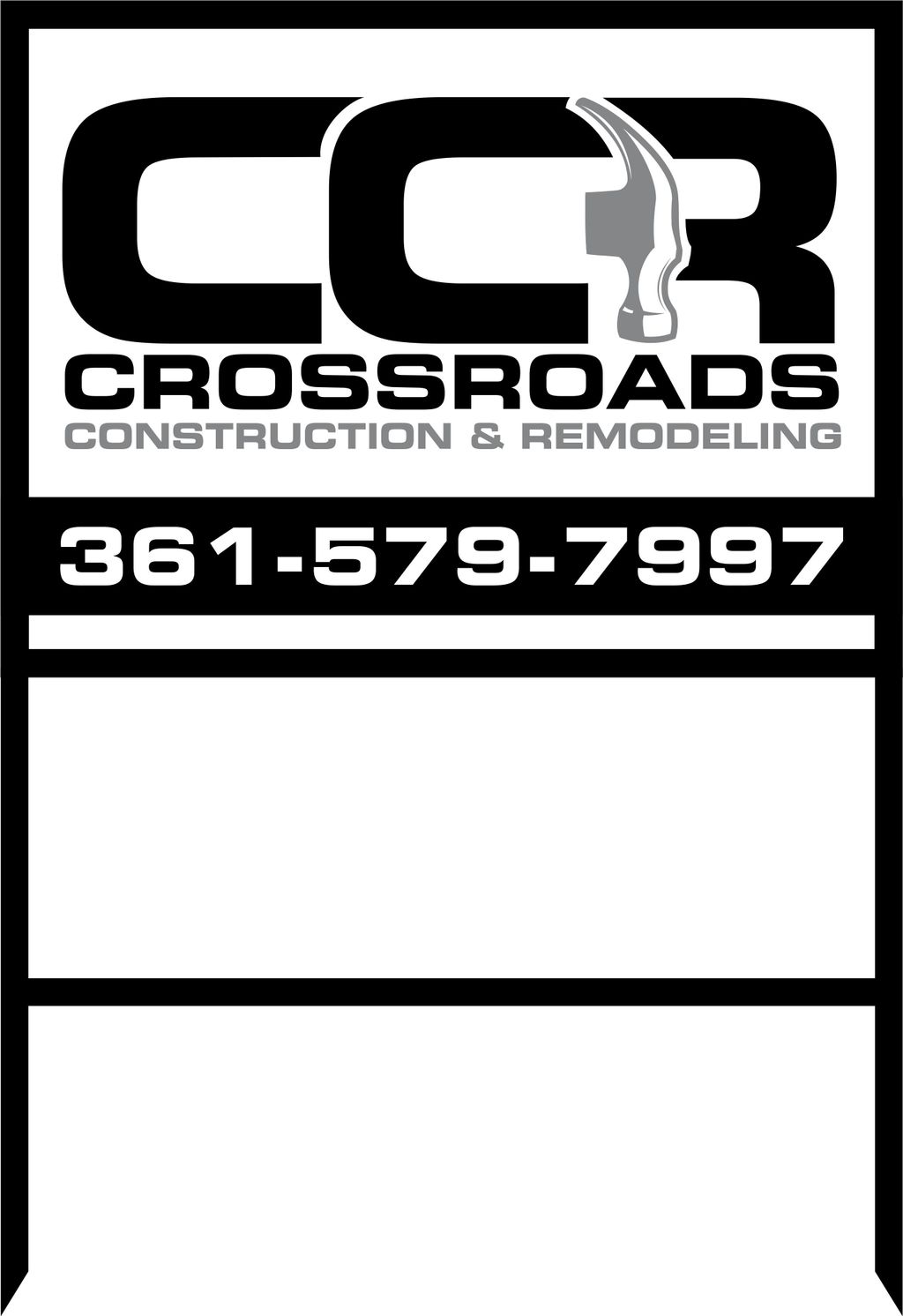 Crossroads construction and remodeling.