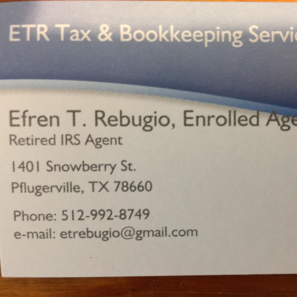 ETR Tax & Bookkeeping Services LLC