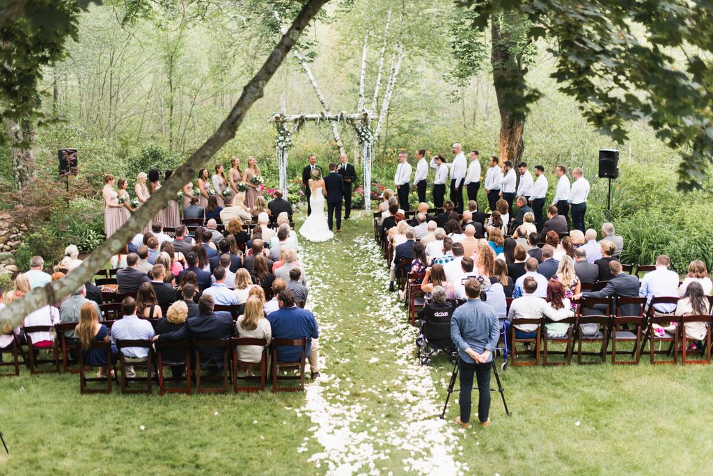 Backyard Wedding | Simsbury, CT