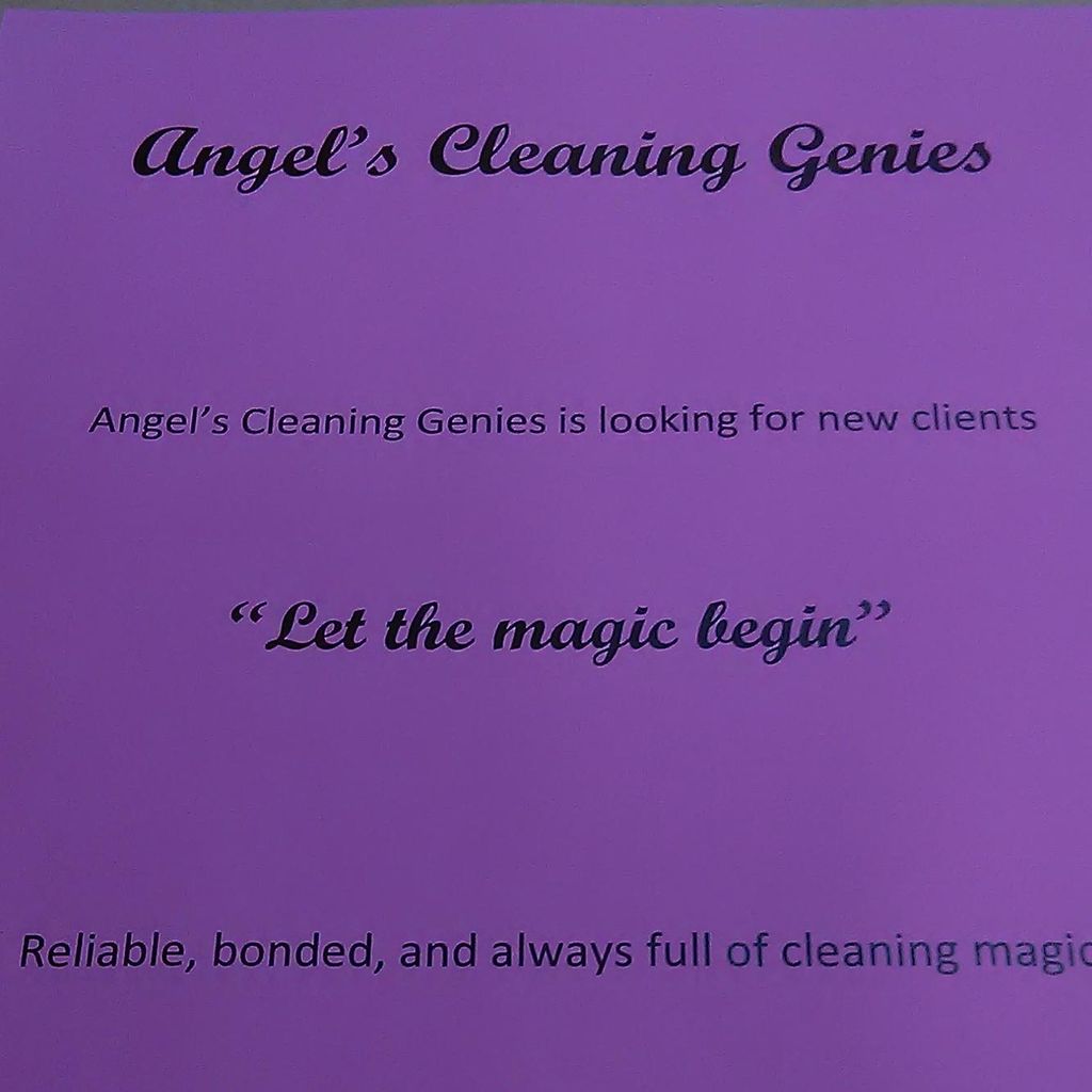 Angel's Cleaning Genies