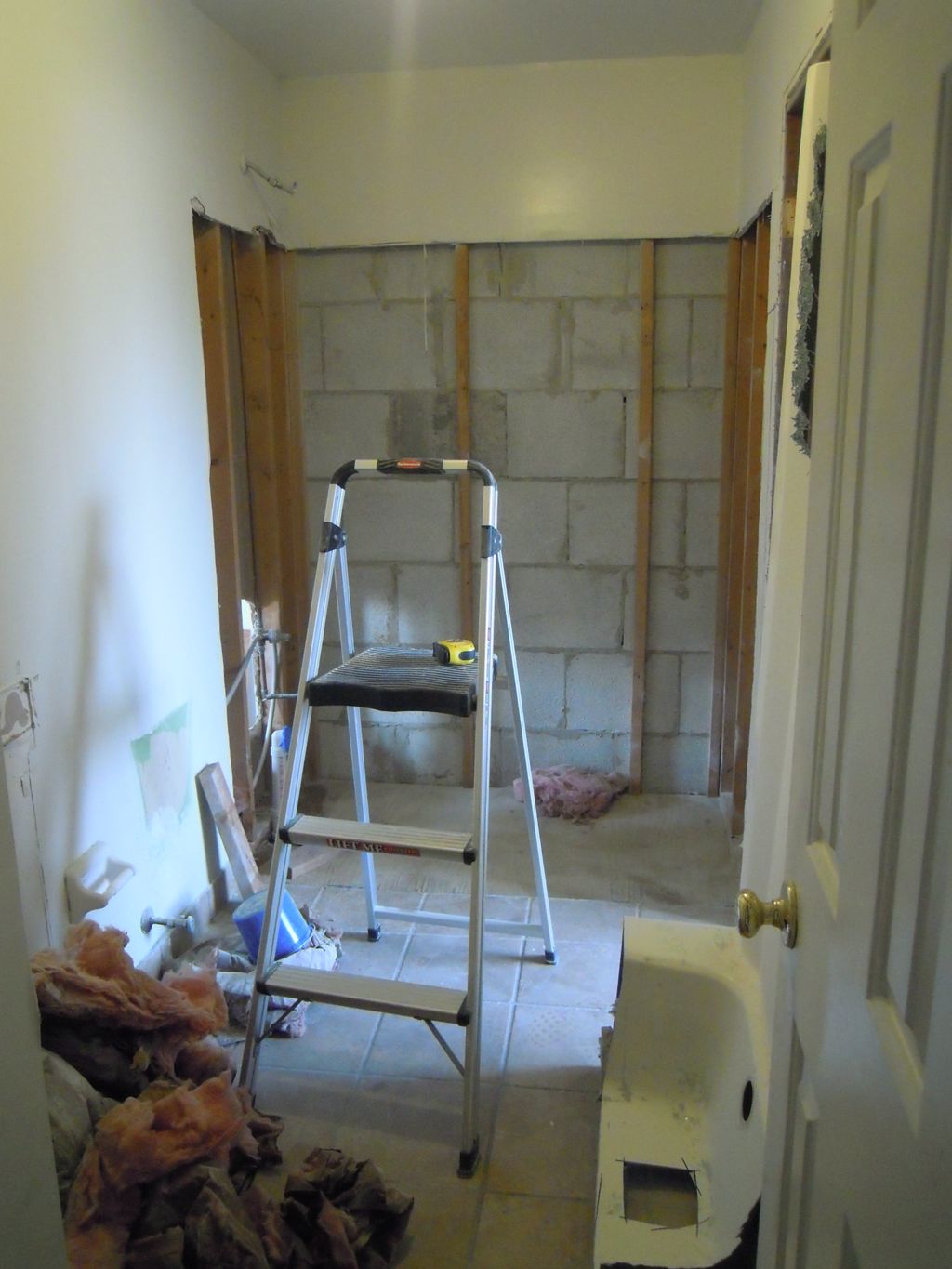 Bathroom before