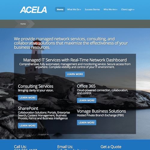 ACELA  Web Design & Development