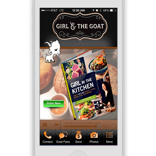Mobile App developed for Girl and The Goat