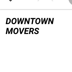 Down Town Movers