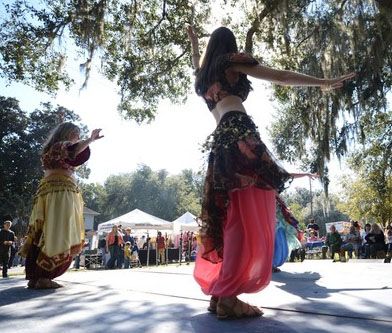 Our dance Ensemble at the 2013 Micanopy Fall Harve