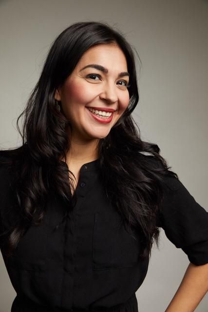 Miriam working an event at SXSW