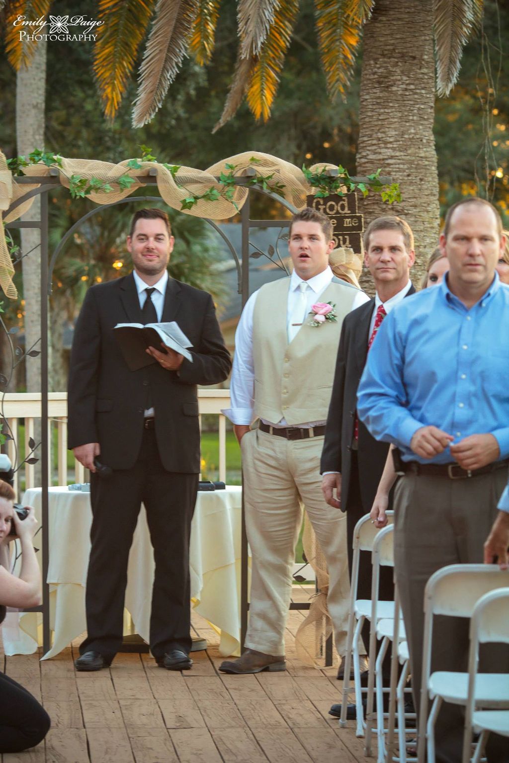 Here comes the bride!