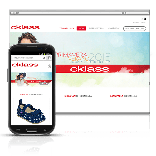 Cklass Website Design