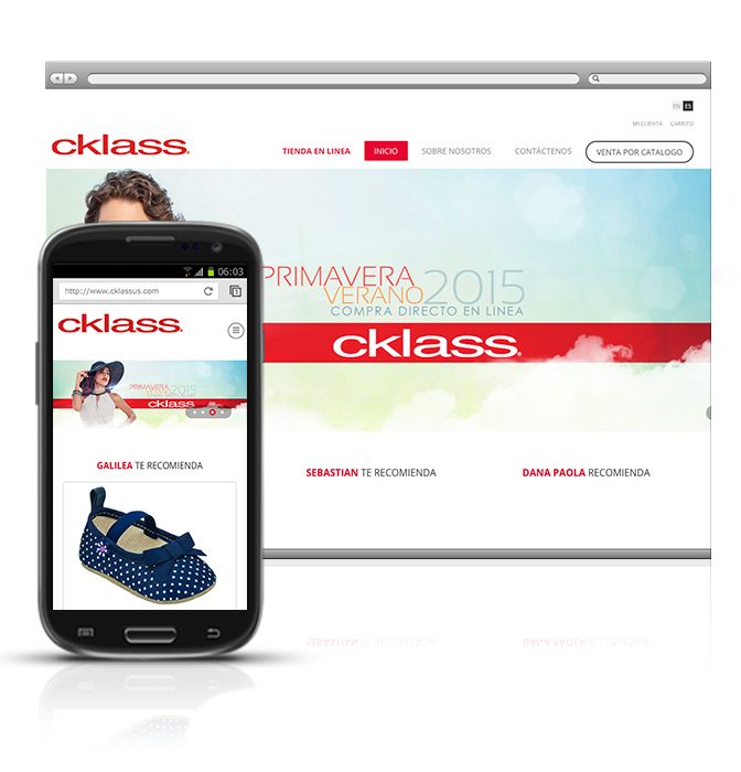 Cklass Website Design