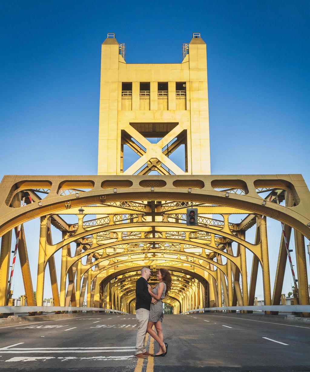 Wide-angled shot during an engagement secession.