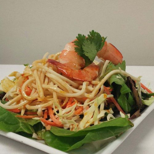 Asian Inspired: 
Cold Noodle Salad with Sriracha V