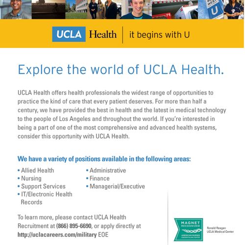 Employment Ad  - Client: UCLA Health