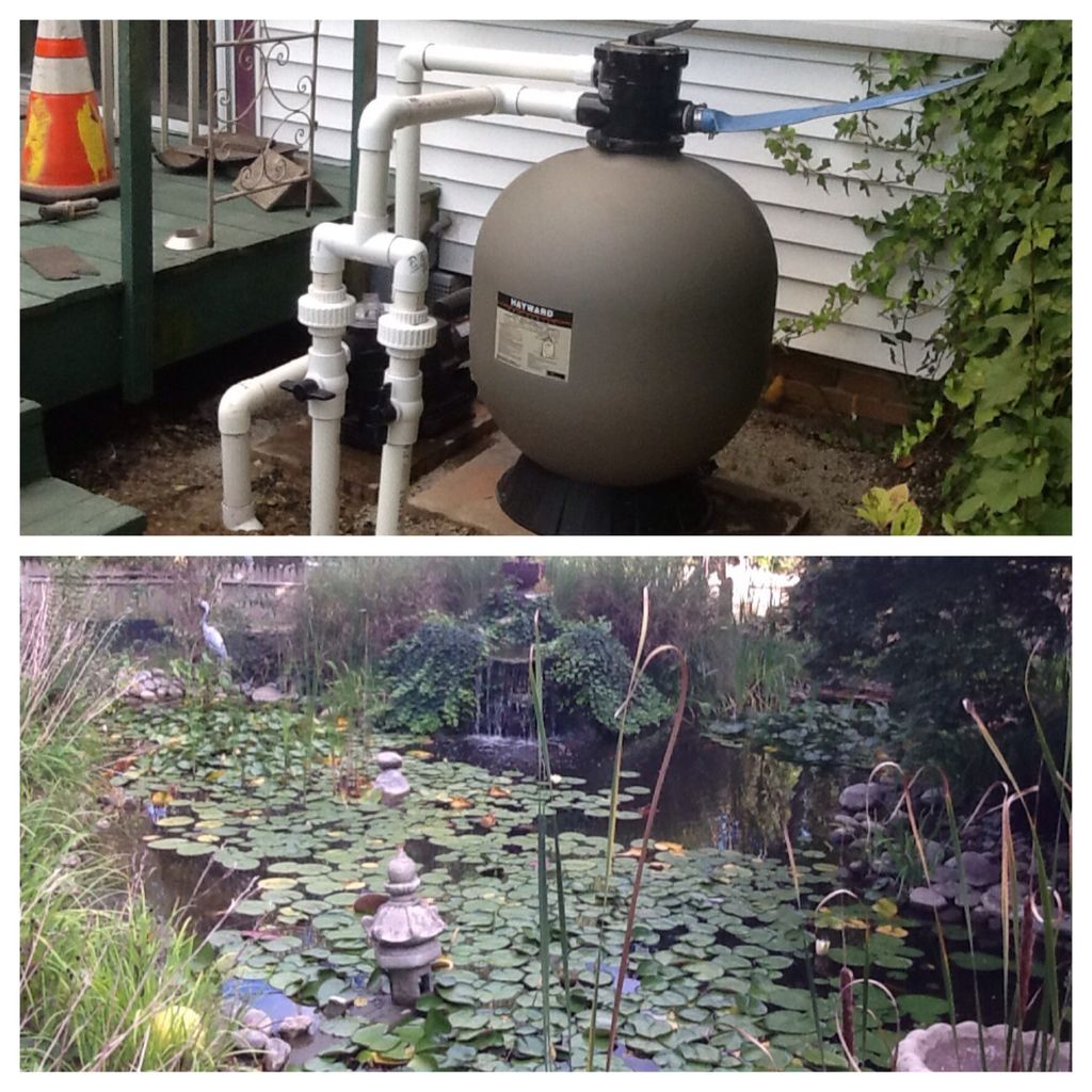 New filtration system for a 20 thousand gallon pon