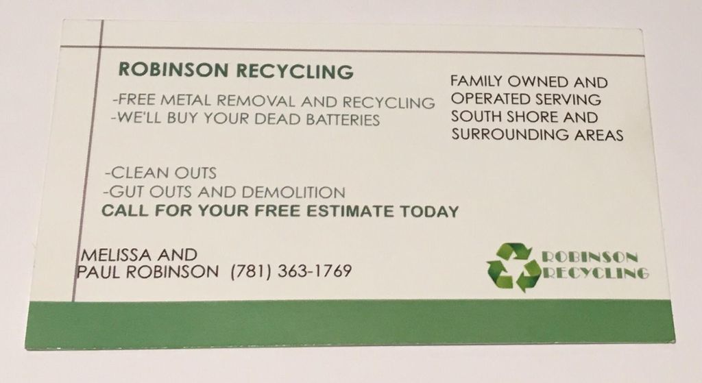 Robinson Recycling And Removal