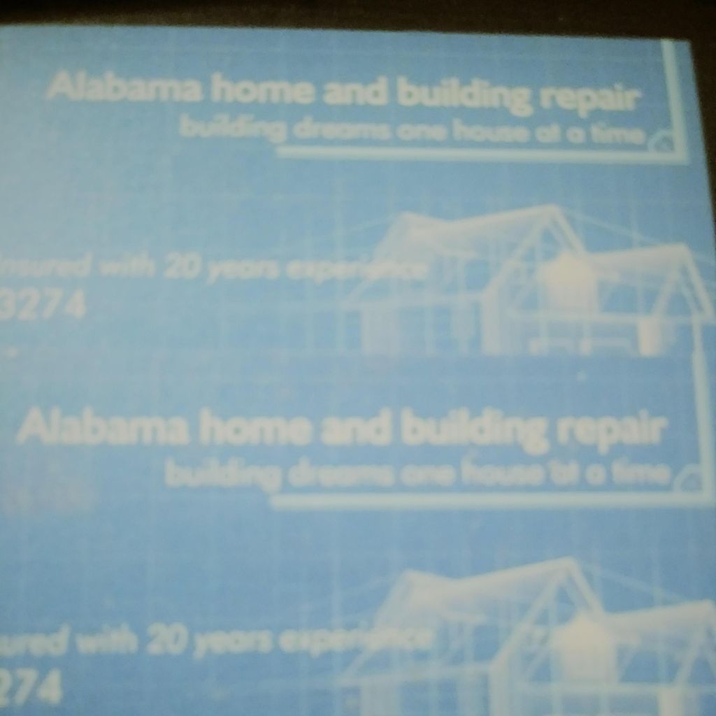 Alabama home and building repair