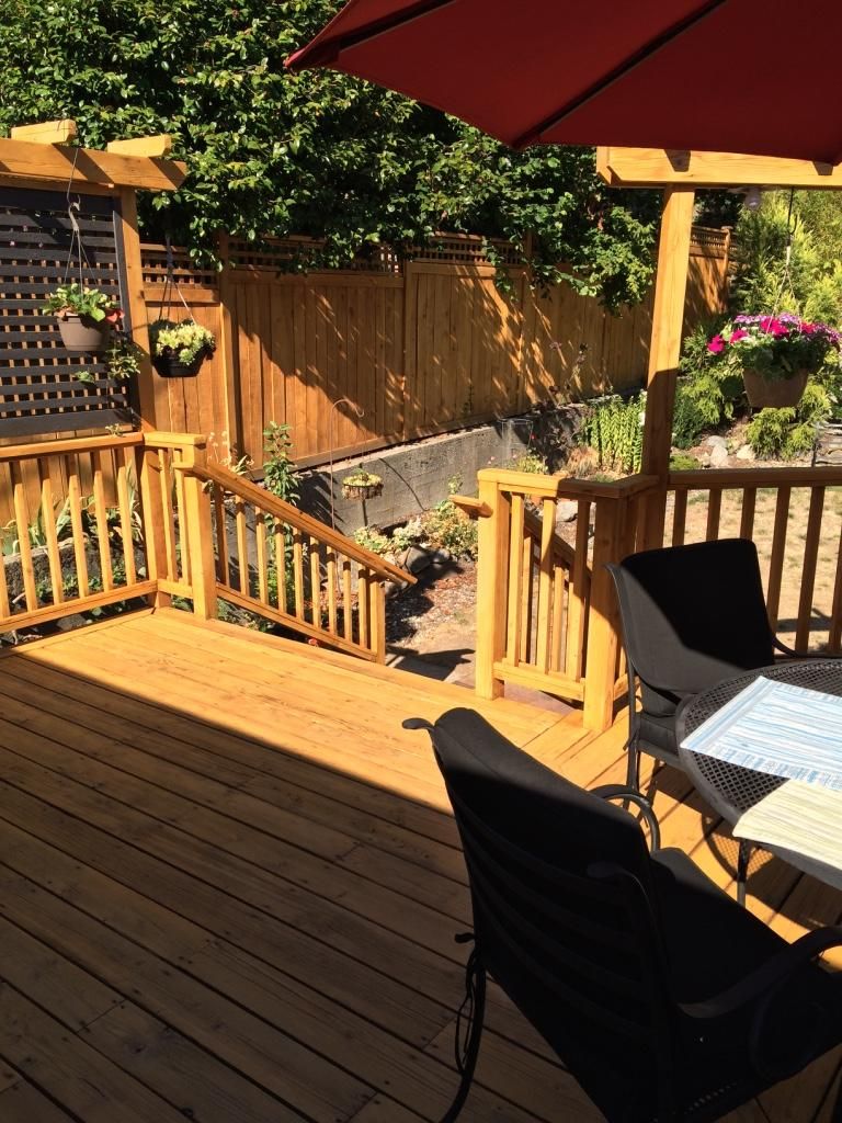 A deck restoration in Seattle.