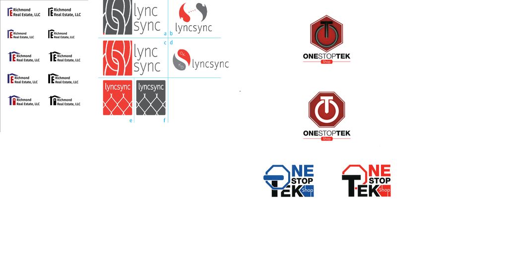 This is a few of the logo's I've done for local co