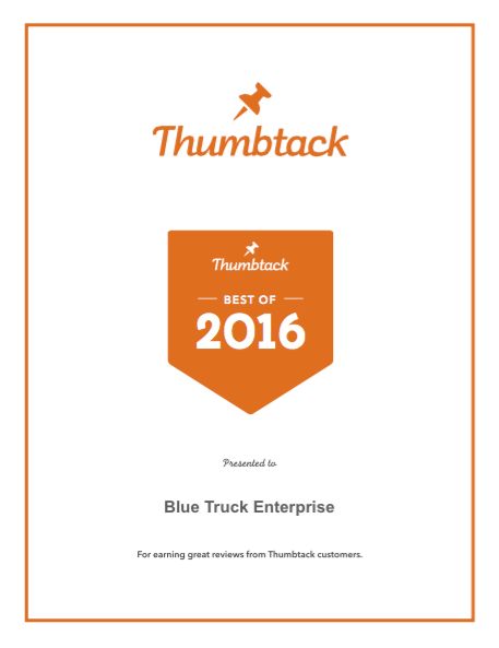  Best of 2016 Thumbtack awards