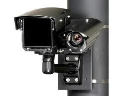 License plate camera for catching license plates a