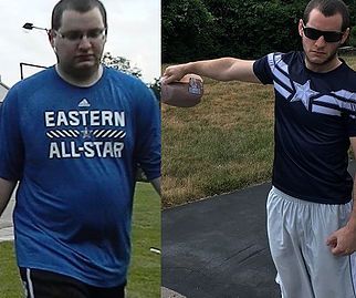 Congratulations to John Dimuro for his transformat