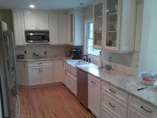 New cabinets from Home Depot (martha stewart desig