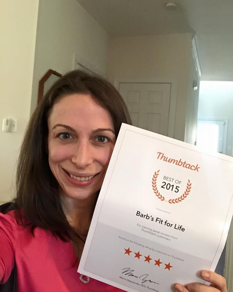 Won Thumbtack's "Best Of" Award 2 years in a row.