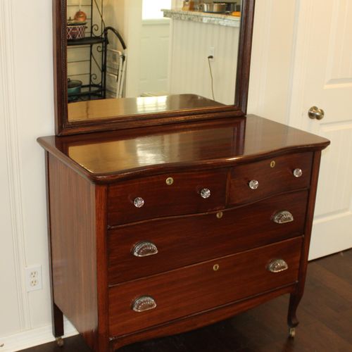 Late 19th century dresser that had been painted fo