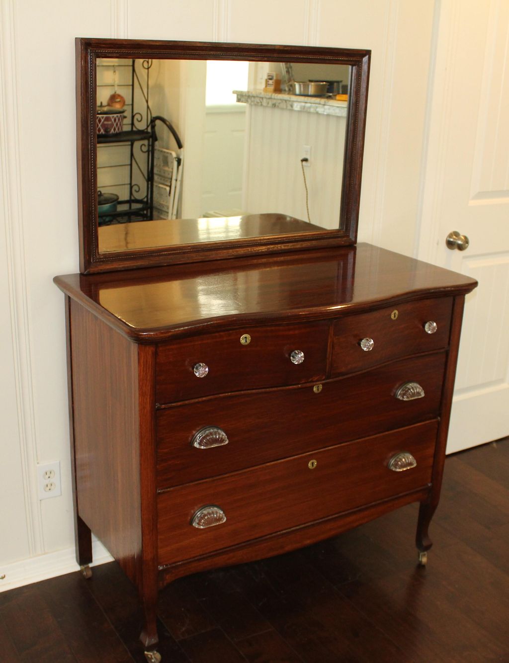 Late 19th century dresser that had been painted fo