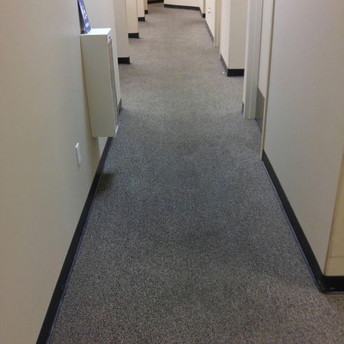 Older Industrial Carpet is always harder to get cl