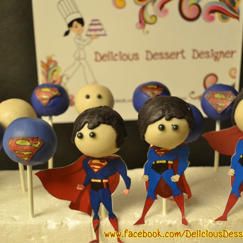 Super Hero Cakepop only $24/dozen