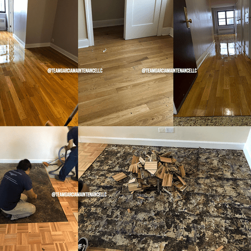 Replace Floor & Polished