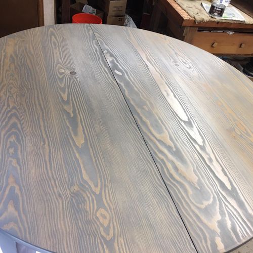 After - Round Table Custom Color