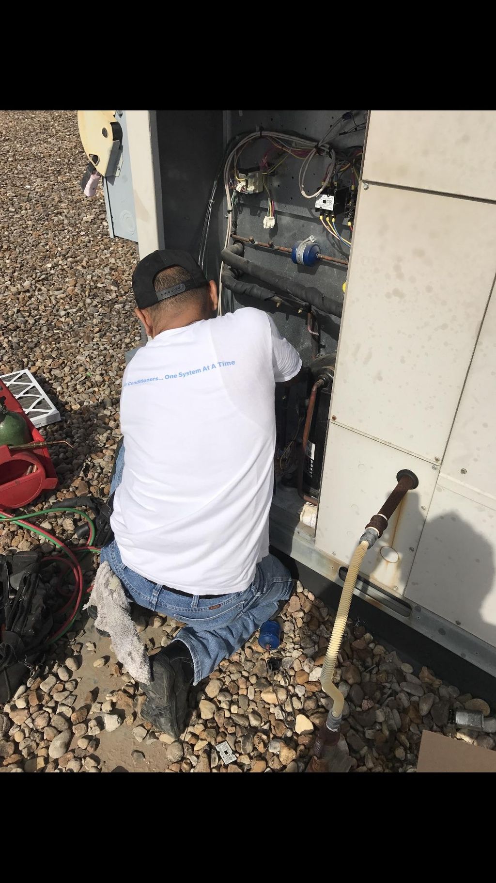 Greg, replacing 5 Ton Compressor. Commercial.