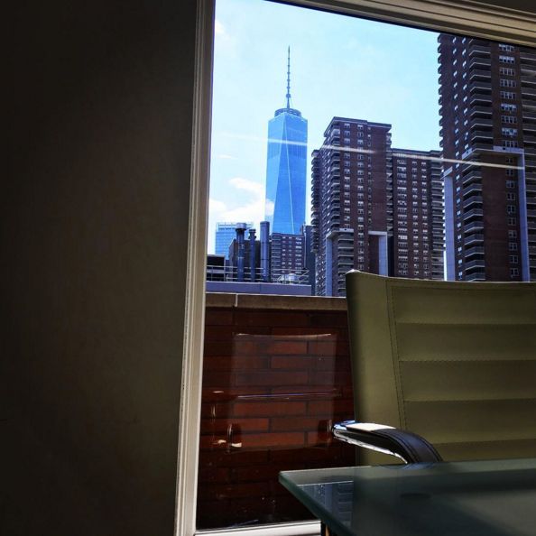 The view from our office on Greenwich St. & Beach 