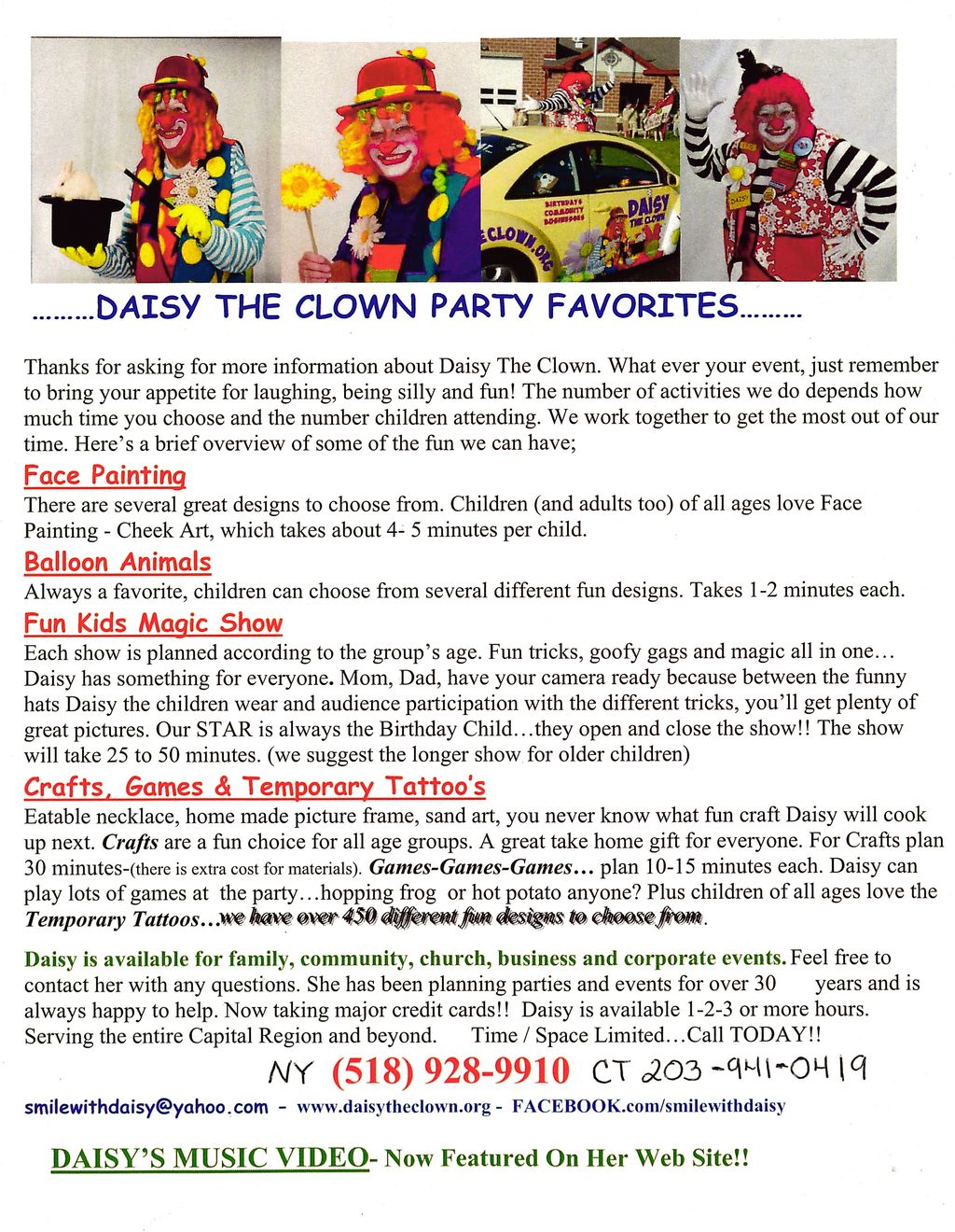 My Birthday Party Flyer
