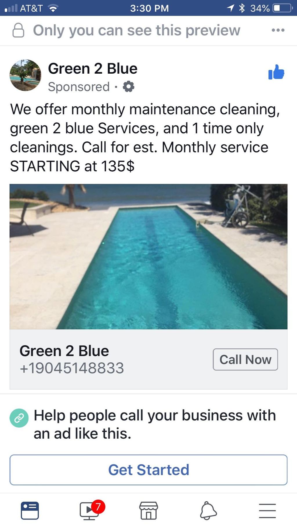 Green2Blue Pools