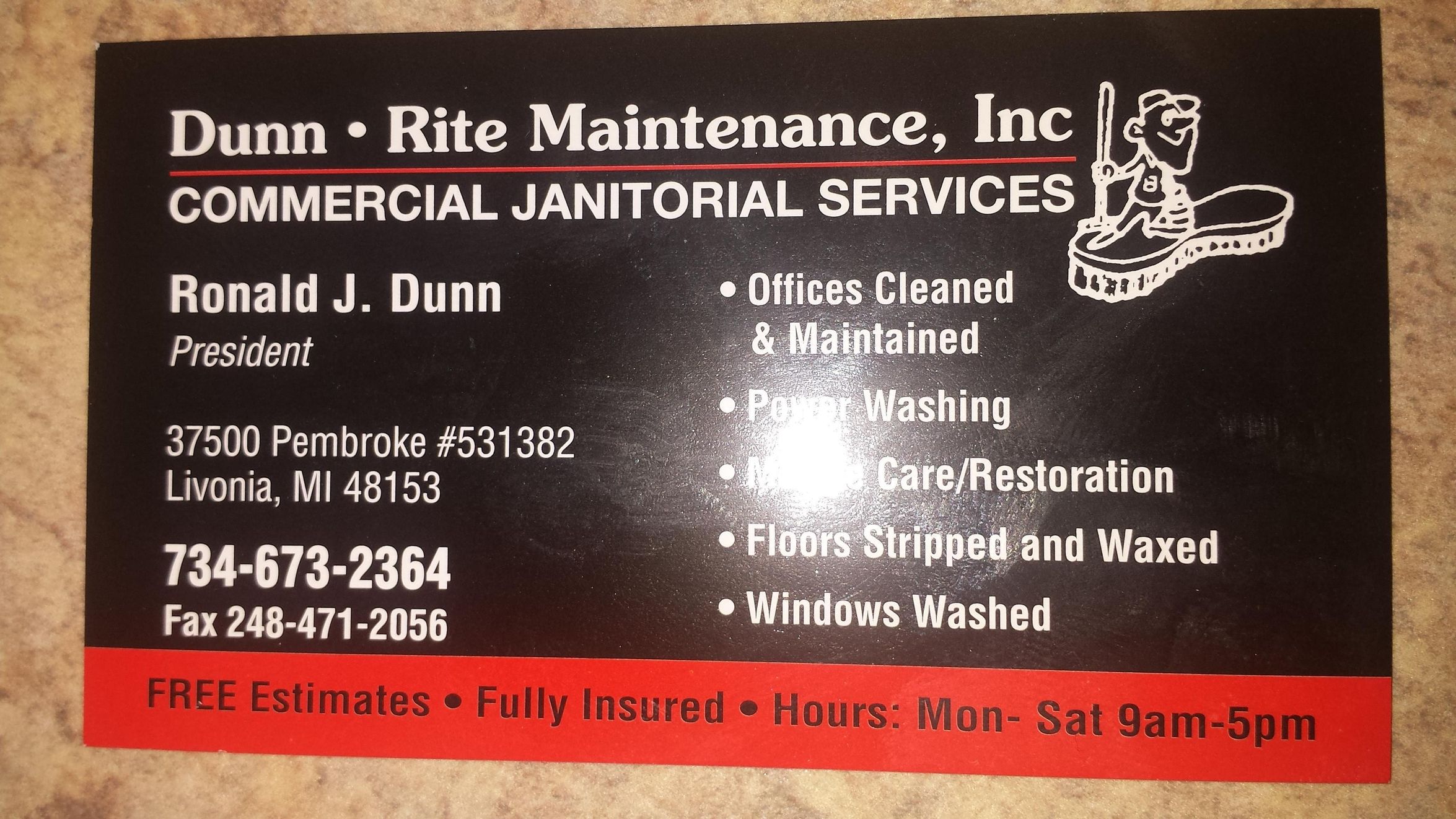 DunnRite Maintenance Inc. Livonia, MI Thumbtack