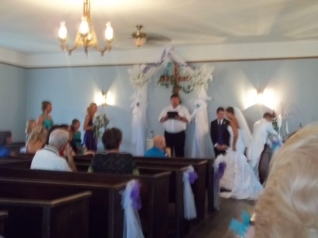 They had the Candle Ceremony, it was lovely.